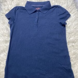 Blue polo shirt