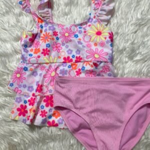 Floral 2 piece swimming set