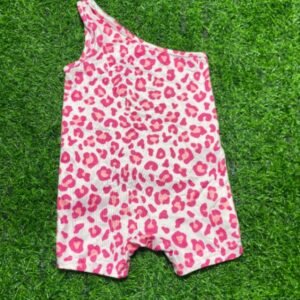 Leopard print romper