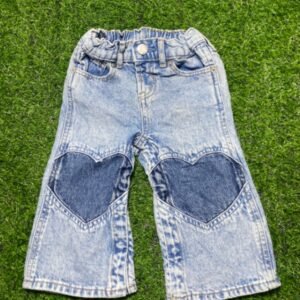 Heart baggy jeans