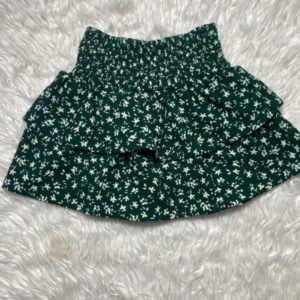 Flora green skirt