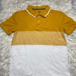 Mustard polo shirt
