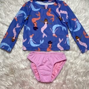 Mermaid rash guard set