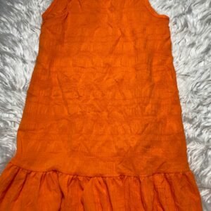 Orange dress