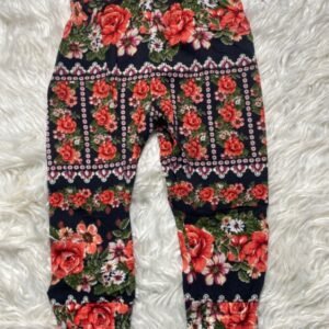 Red rose pants