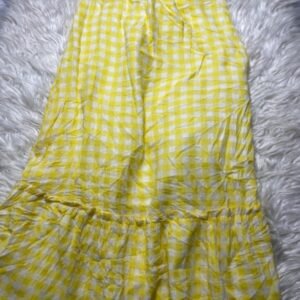 Yellow summer dress