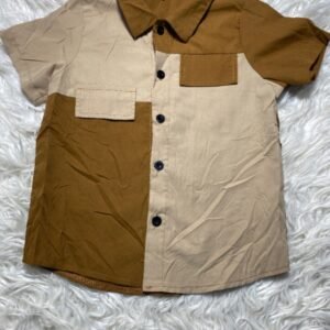 Brown dress shirt