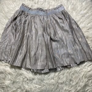 Metallic skirt