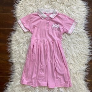 Pink polo dress
